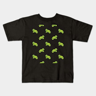 Cute Turtle Pattern Kids T-Shirt